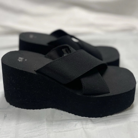 Chunky Platform Sandals - Black - Ladies | H&M Woman’s Size 39 US 8 Bratz Style - Picture 7 of 14